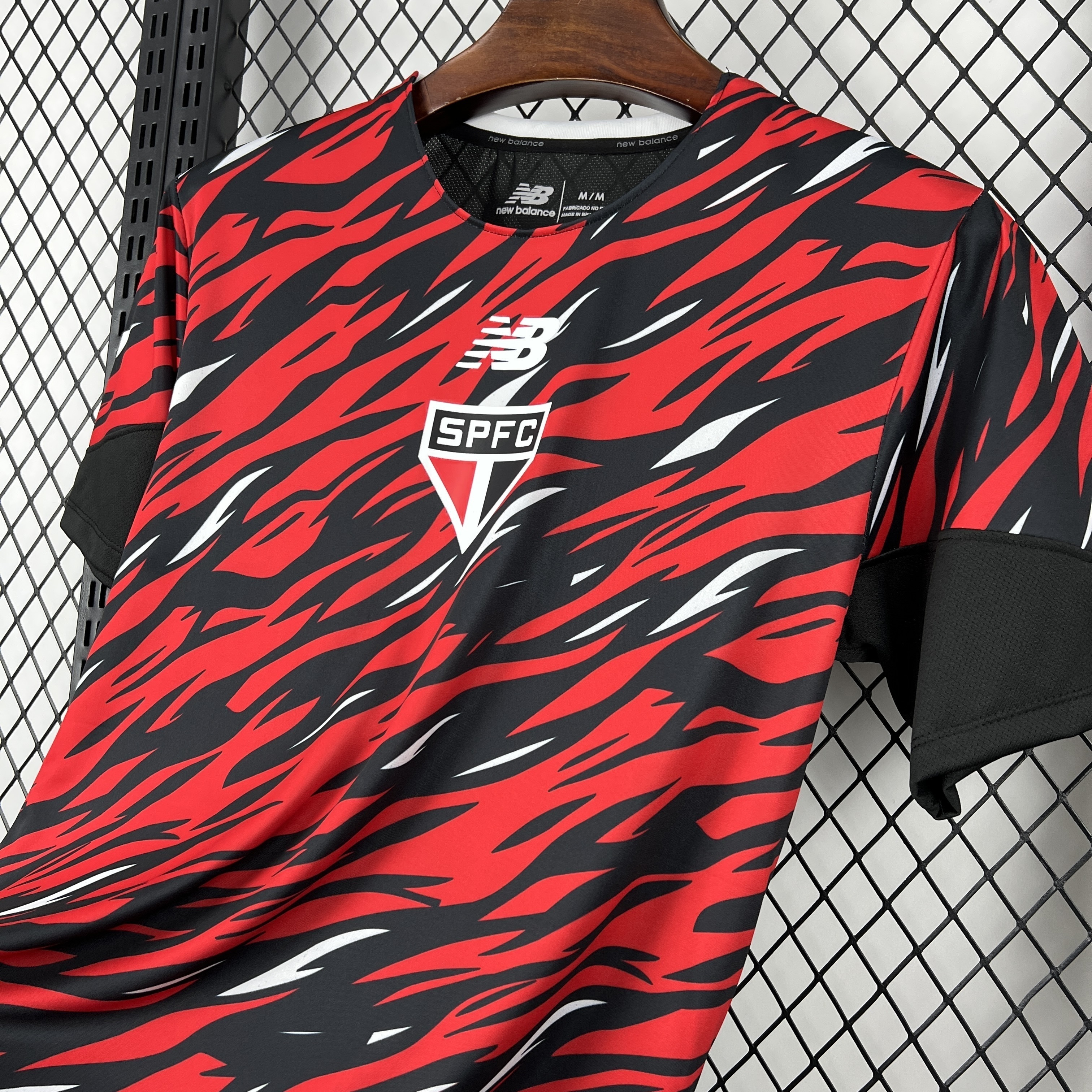 26-27 Sao Paulo Mens Pre-Match Kit Soccer Uniforms T-Shirt AAAAJersey Dropship Yupoo 6