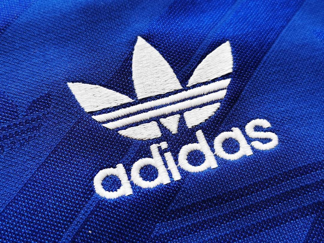 86-88 Manchester United blue away kid kits 2