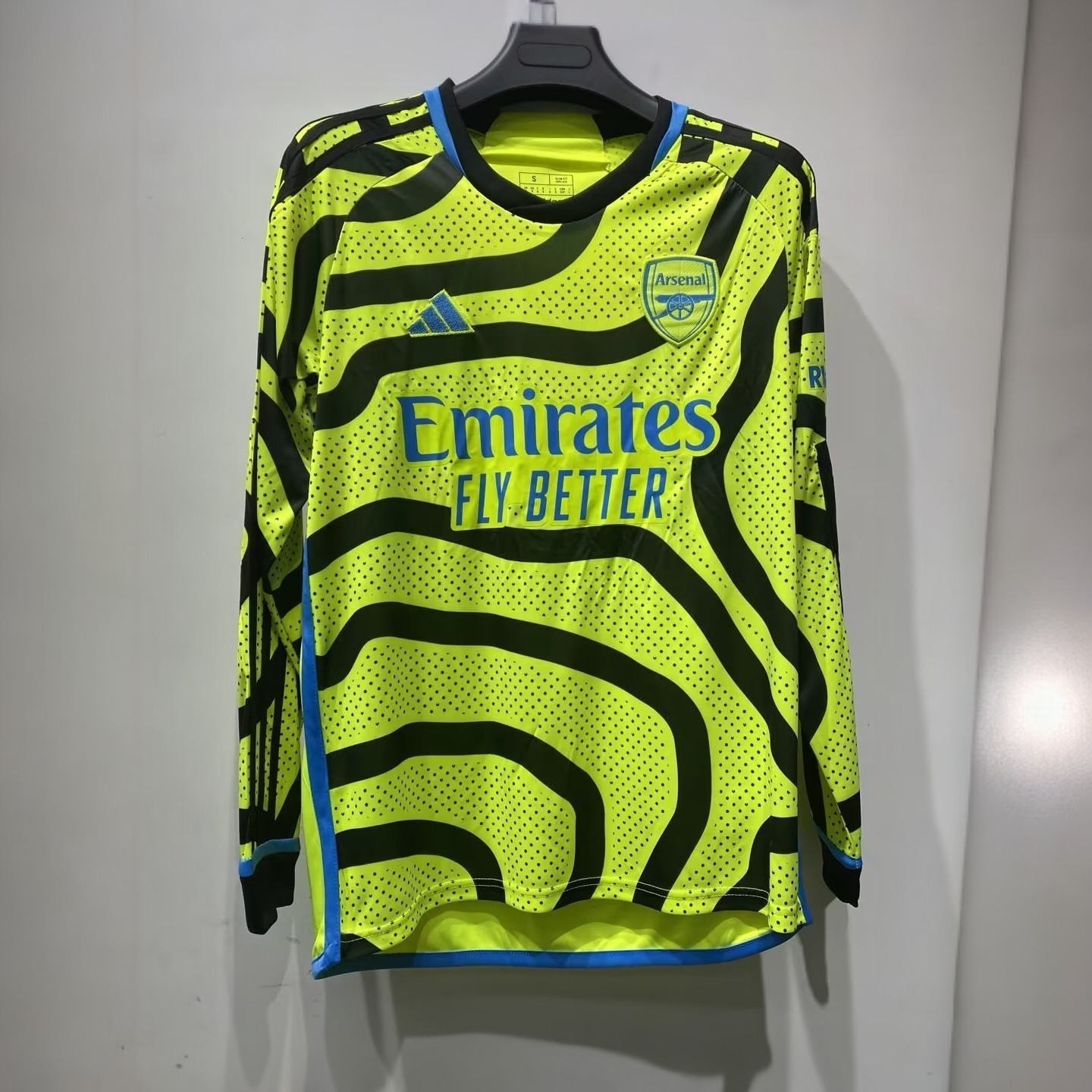 23-24 Arsenal Away Kit Long Sleeve Shirt Cheap Jerseys Yupoo