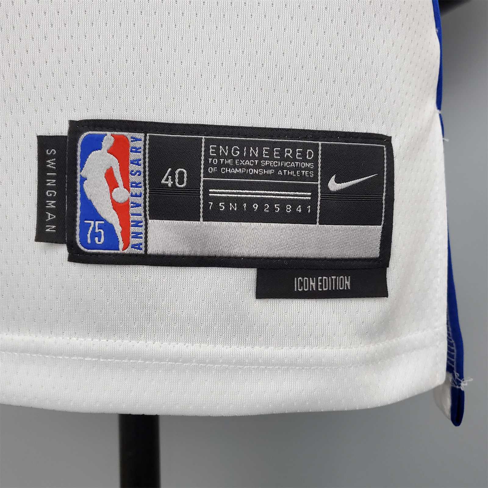 75th Anniversary Doncic#77 Lone Ranger White 8