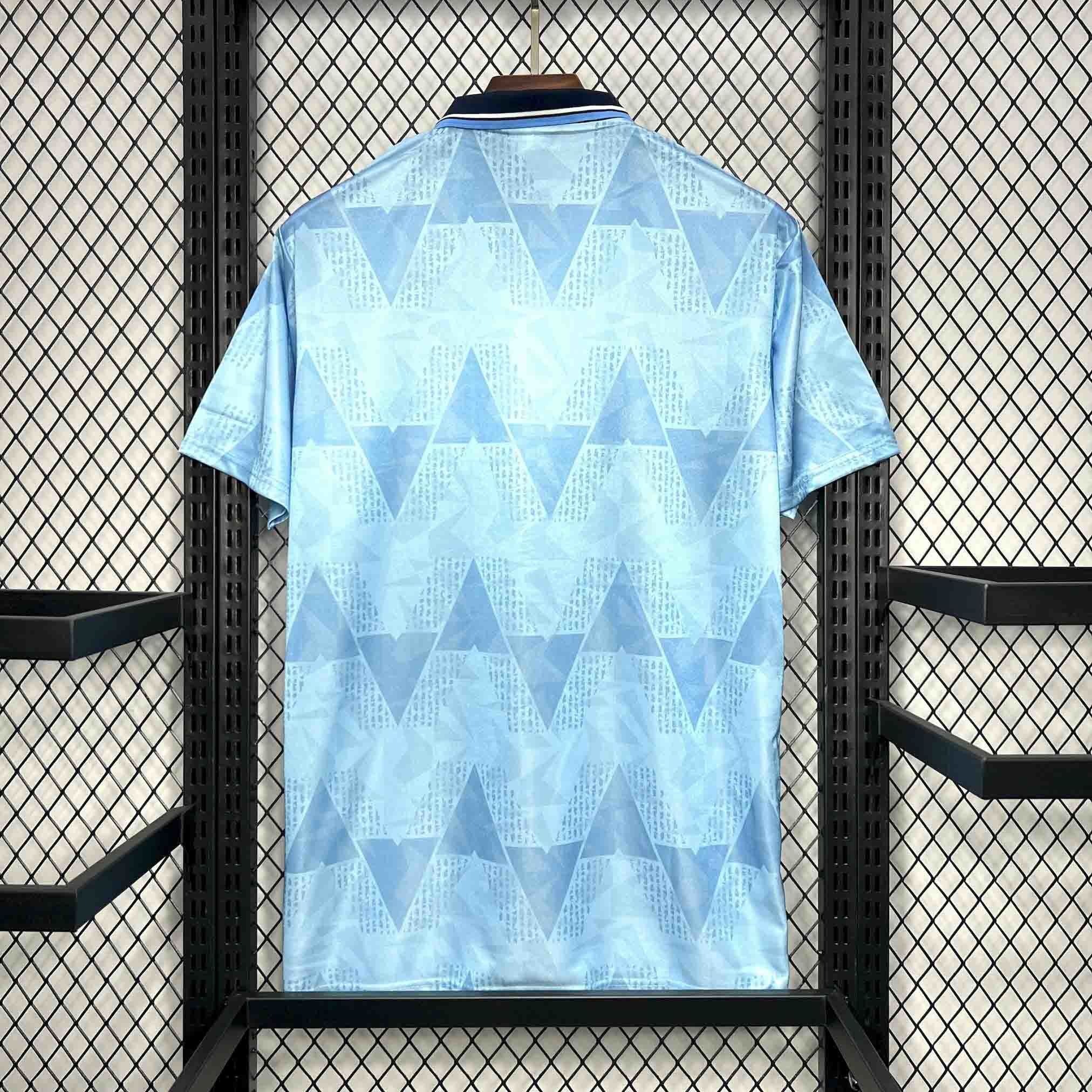 89-91 Manchester City Home Retro Kit Vintage Shirt AAAAJersey Supplier Yupoo 4