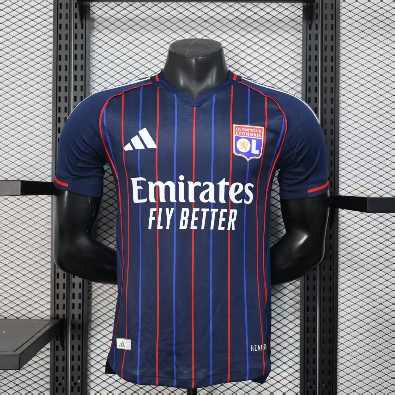 25-26 Lyon Away Kit Player Version Black Shirt Sport AAAAJersey Yupoo