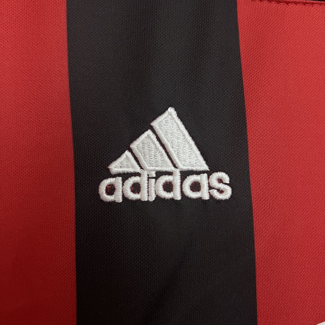 98-99 AC Milan Home Retro Kid Kits Youth Apparels Sport AAAAJersey Yupoo 10