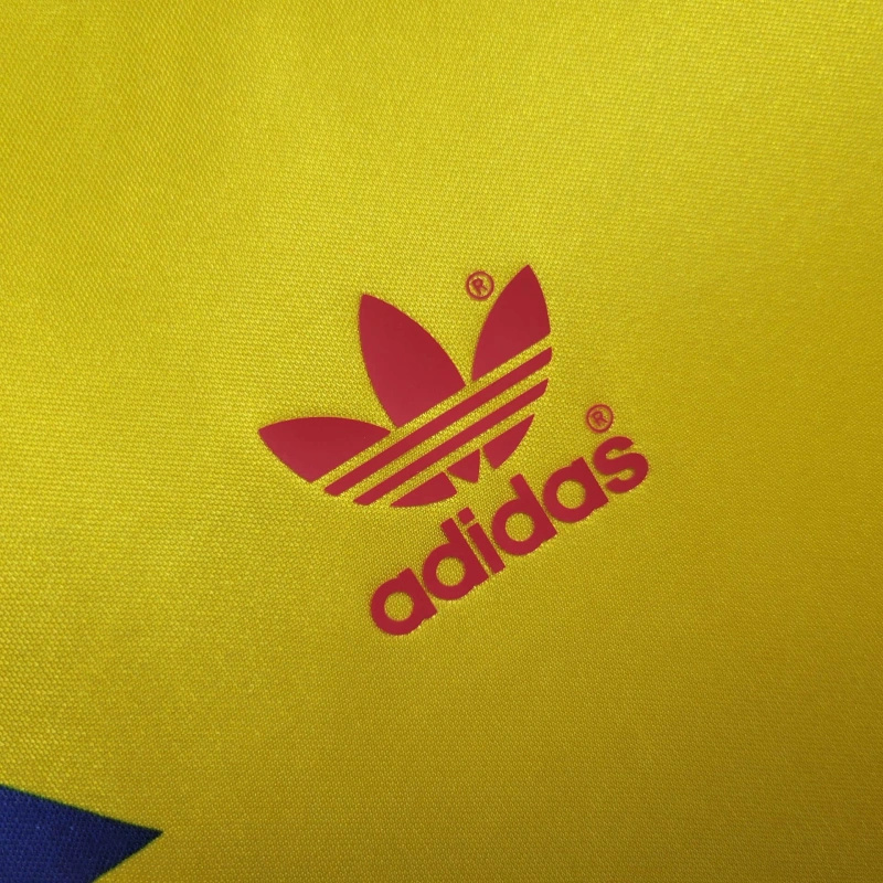 1990 Colombia Home Retro Kit Football AAAAJersey Supplier 7
