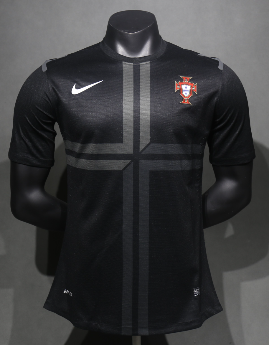 2013 Portugal Away Retro Kit Vintage Player Version Sino Shirt AAAAJersey Dropship Yupoo