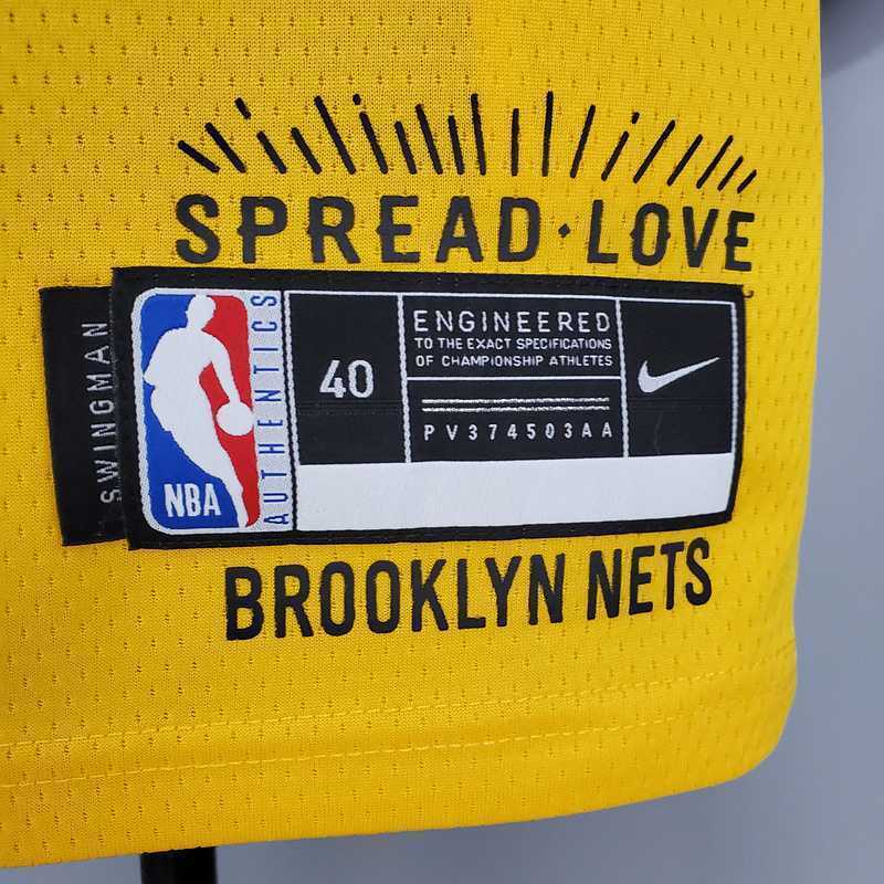 GRIFFIN#2 Brooklyn Nets Commemorative Edition Yellow 7