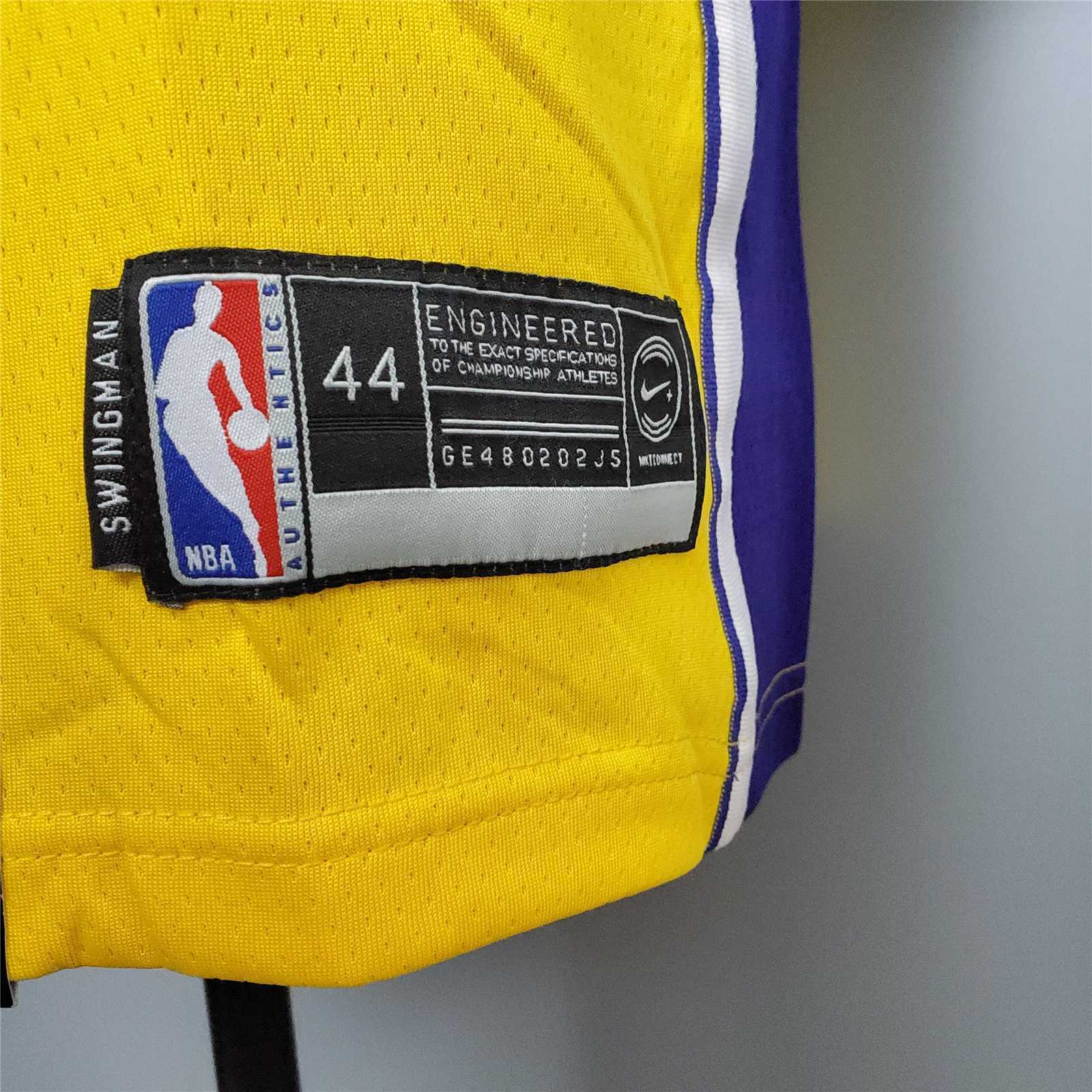 Bryant #24 Lakers yellow 3