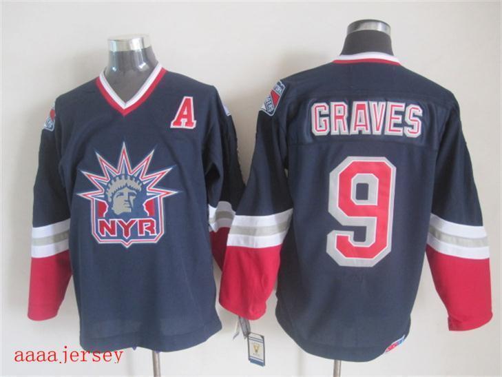 New York Rangers retro Ice Hockey jersey M-3XL 纽约游骑兵队复古冰球服