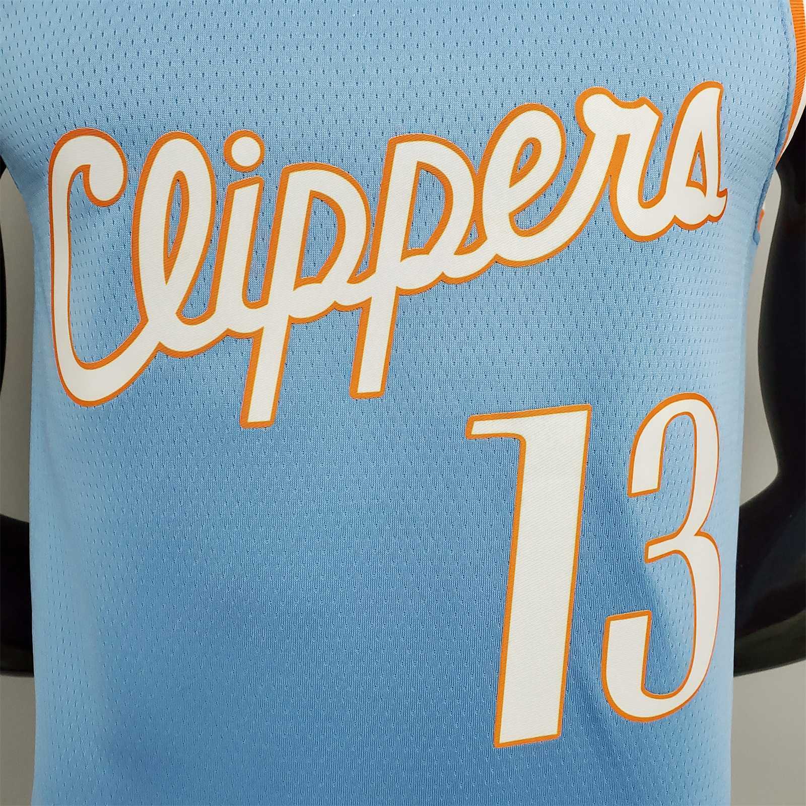 2022 season George #13 Clippers City Edition Blue 7