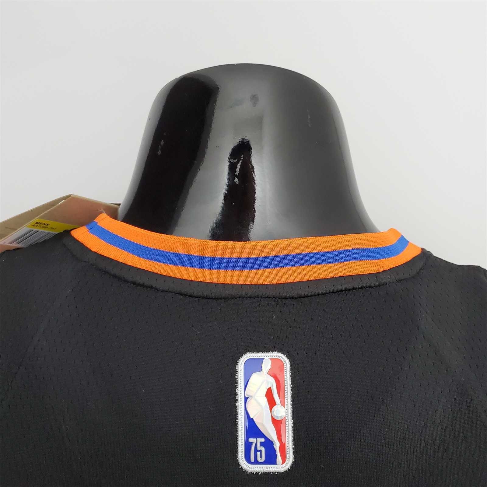 2022 Season Randle#30 Knicks Urban Edition Black NBA Jersey 2