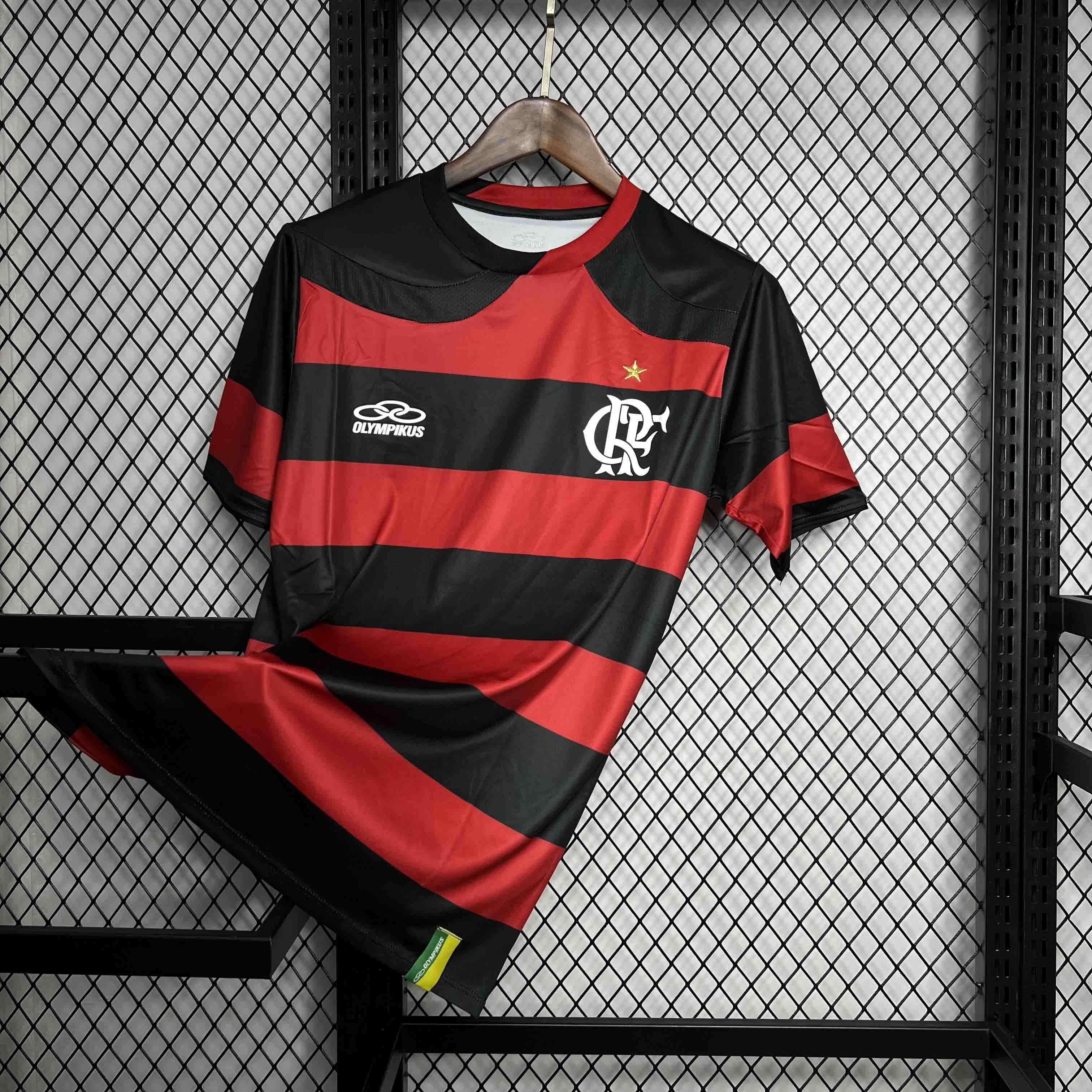 09-10 Flamengo Home Retro Kit Vintage Shirt AAAAJersey Wholesale Yupoo 3