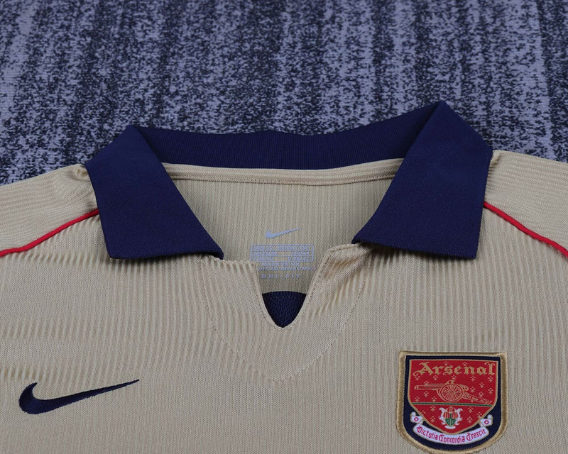 01-02 Arsenal Away Retro Kid Kits Youth Apparels Soccer AAAAJersey Yupoo 1