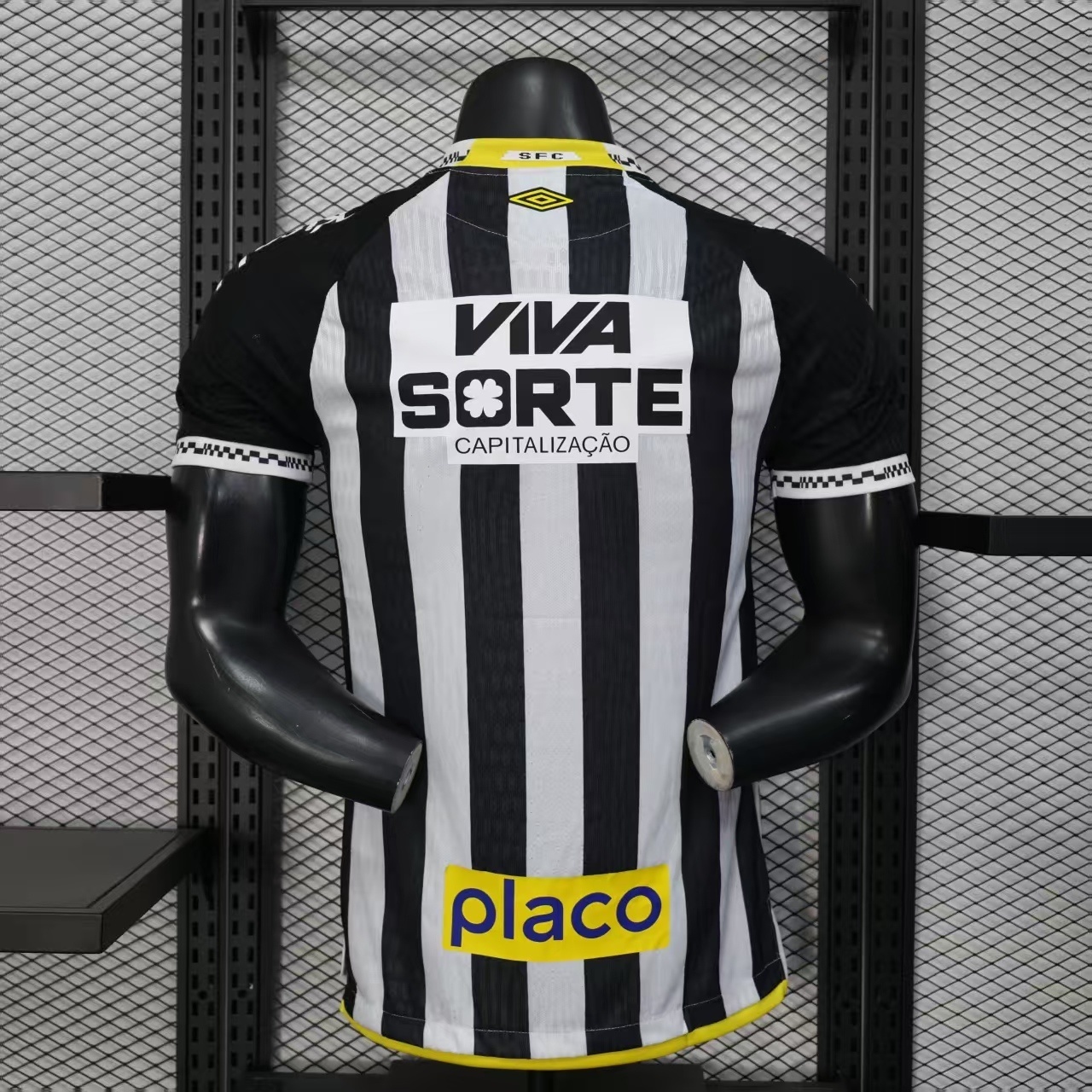 25-26 Santos Away Kit Full Sponsor Player Version Football Shirt AAAAJersey Wholesale Yupoo 8