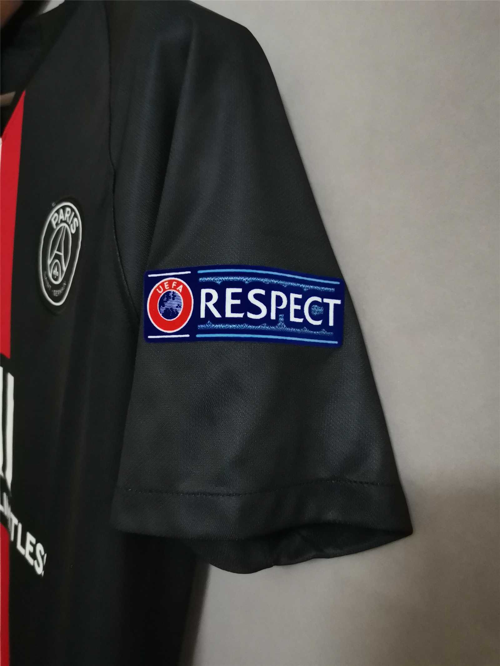 19-20 PSG fourth away black 7