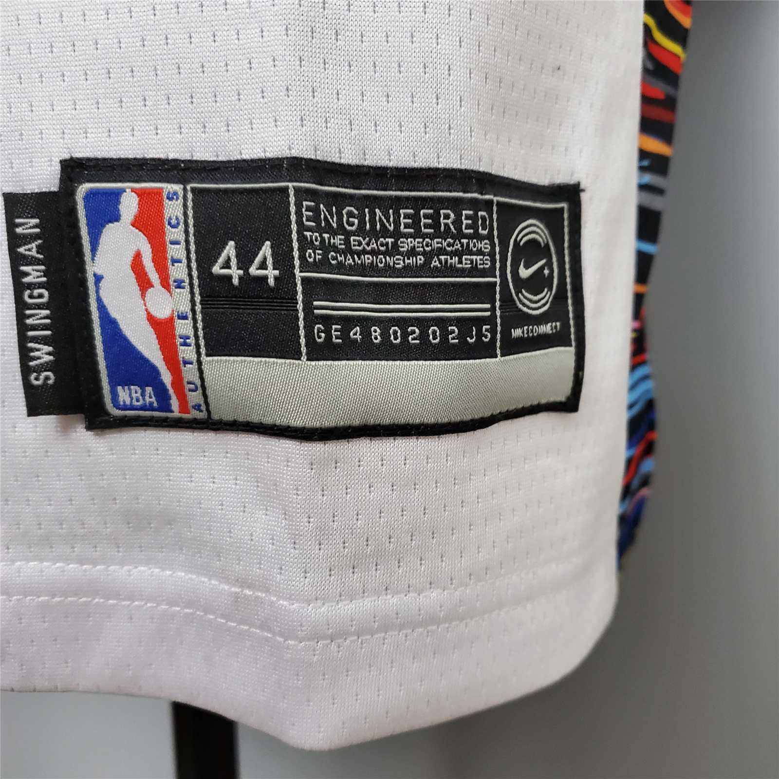 Durant #7 Brooklyn Nets City version white 7