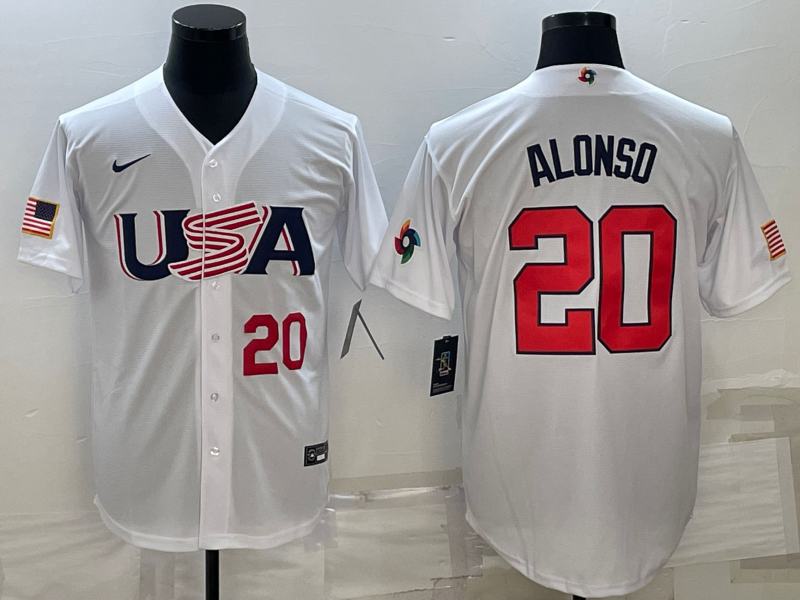 USA 2023 World Cup Baseball Jerseys 116