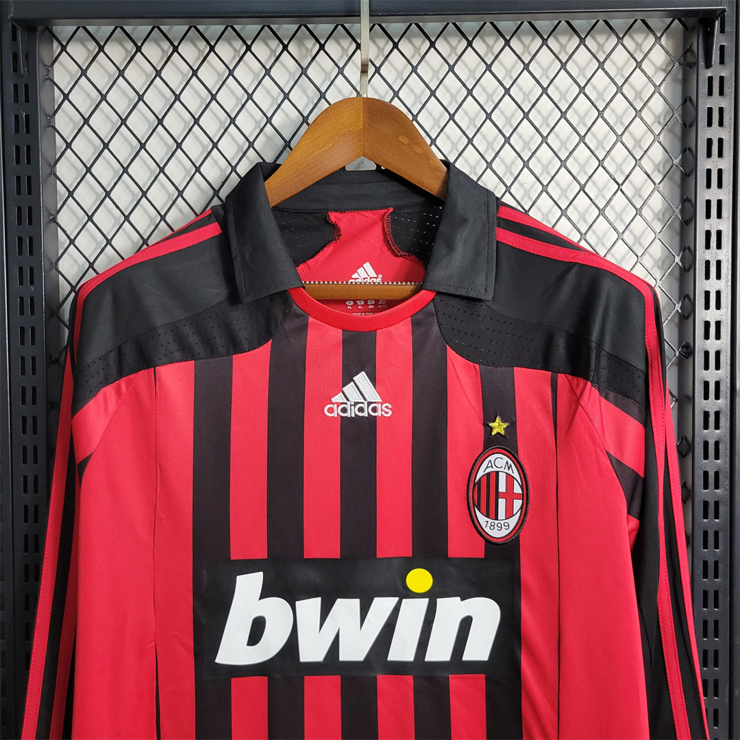 07-08 AC Milan home long sleeve 9