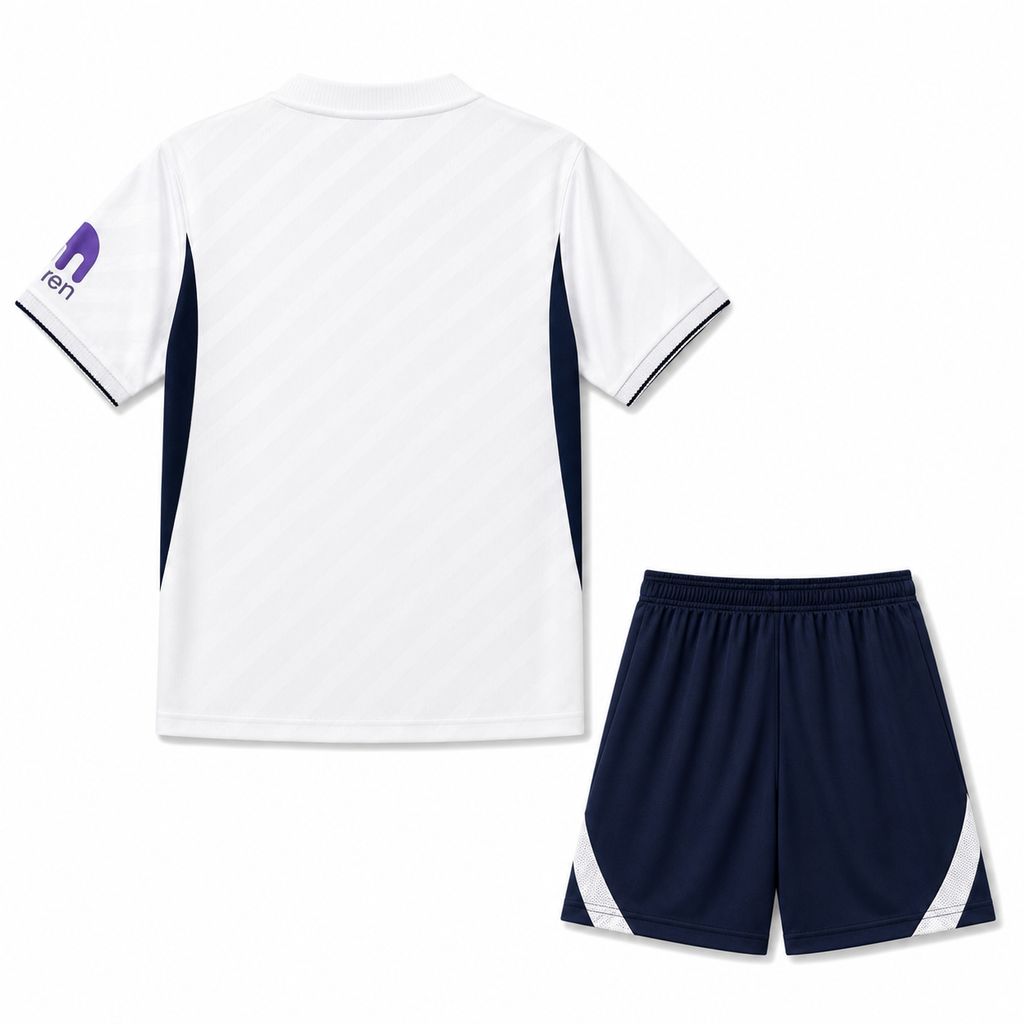 26-27 Tottenham Hotspur Home Kid Kits Youth Football Apparels AAAAJersey Supply Yupoo 4 4