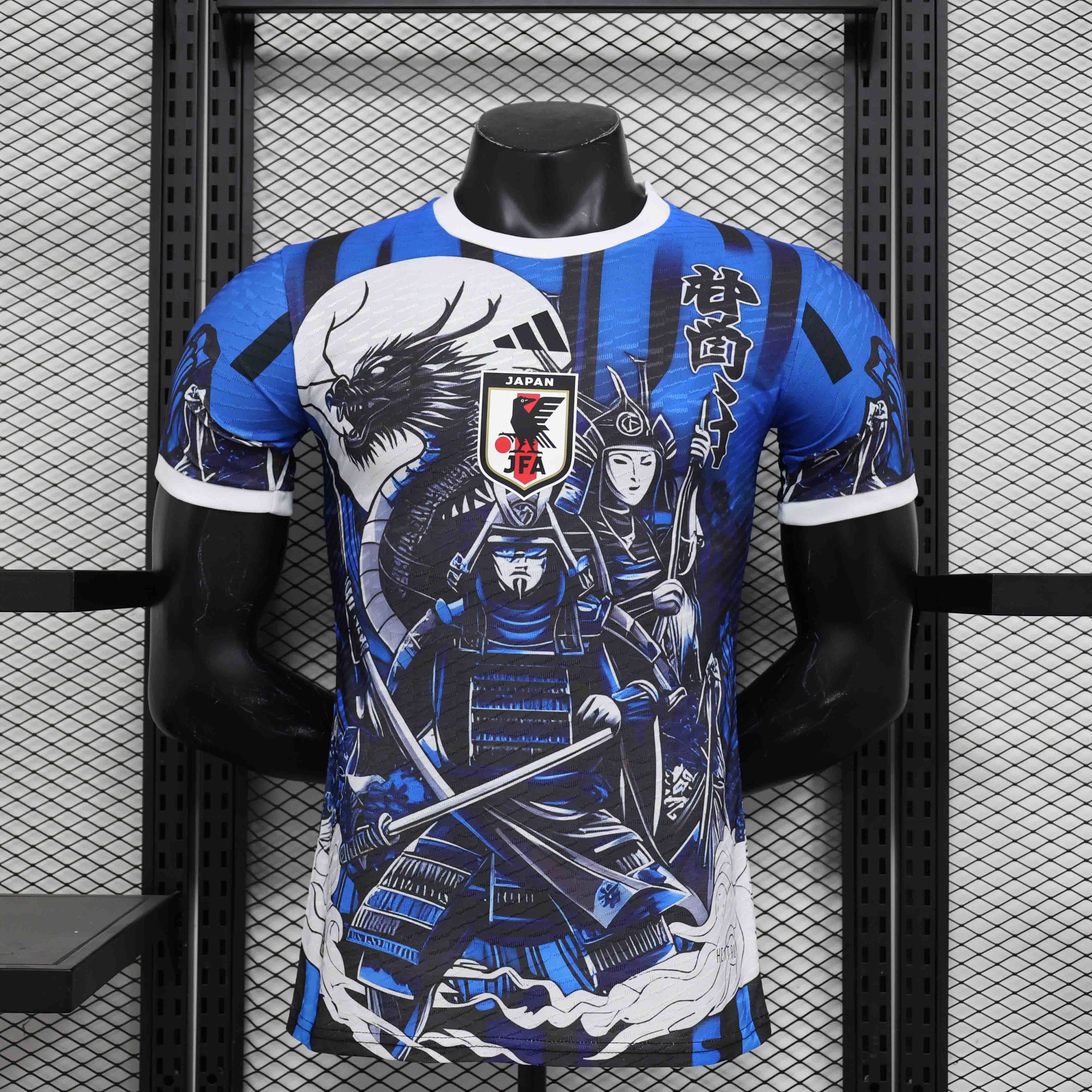 2024 Japan Samurai Blue Special Edition Player Version Shirt AAAAJersey Supplier Yupoo