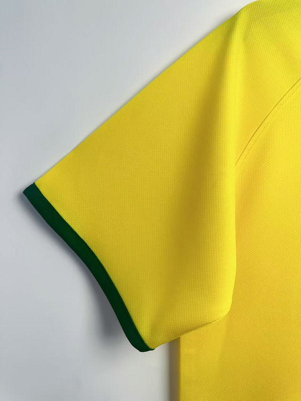 2014 Brazil Home Retro Kit Vintage T-Shirt AAAAJersey Supplier Yupoo 3