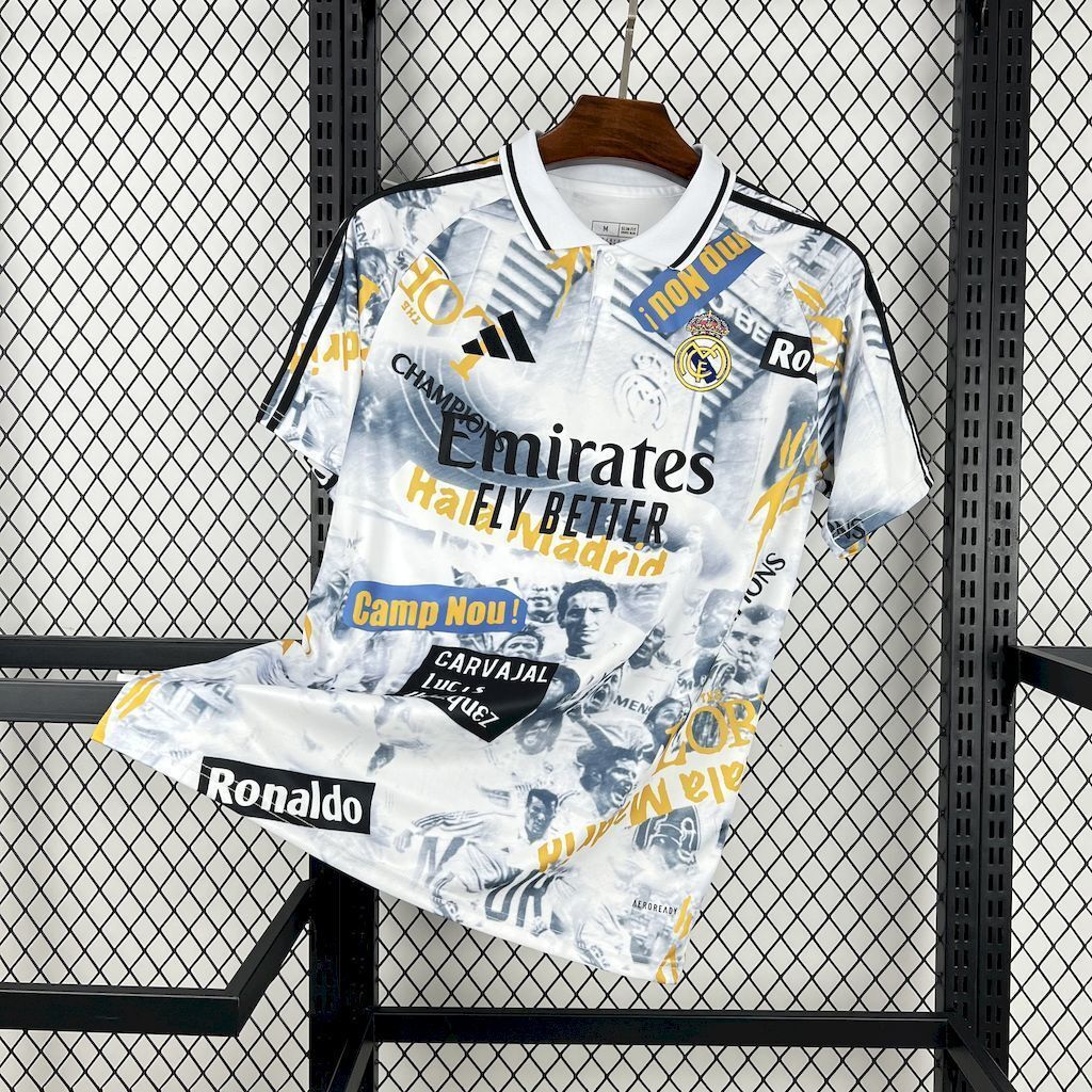 25-26 Real Madrid Champions and Legends Special Kit Football Apparels Soccer AAAAJersey Yupoo 1