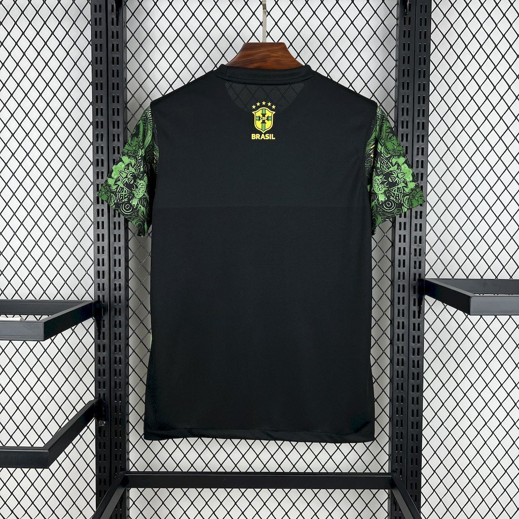 2024 Brazil Christ the Redeemer Green Special Edition Kit Soccer AAAAJersey Yupoo 3