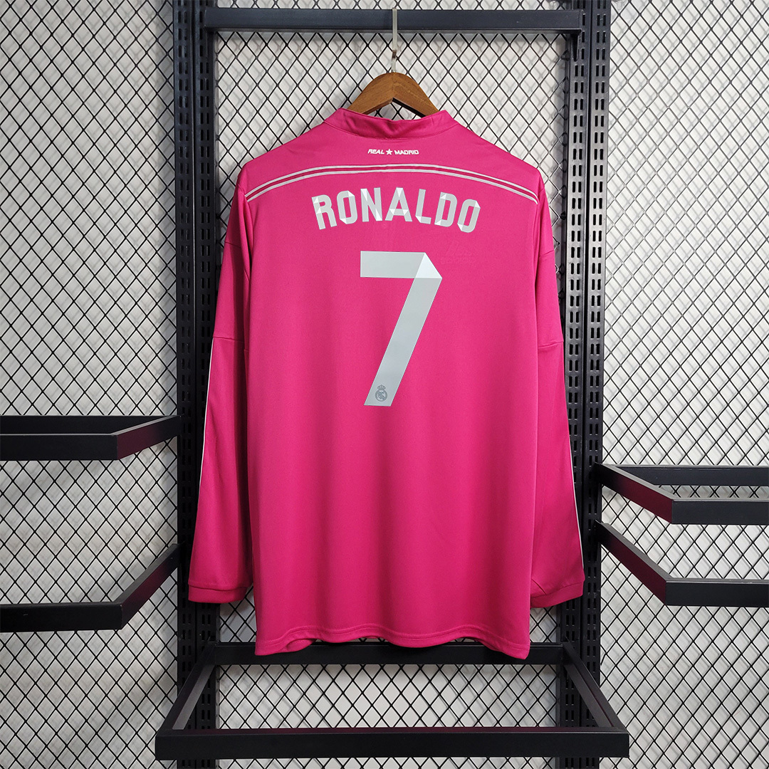 14-15 Real Madrid away long Sleeve 1