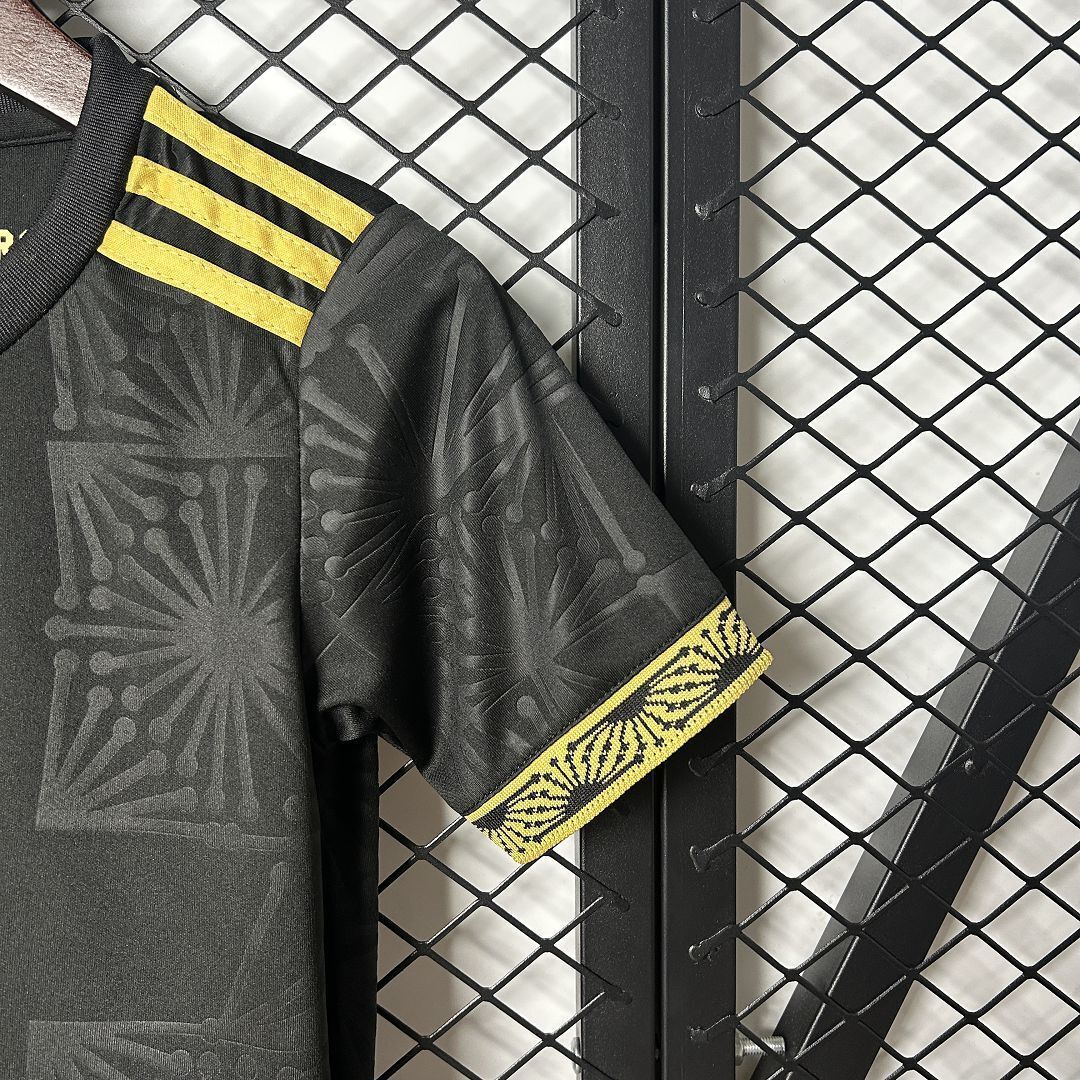 2025 Mexico Gold Black Kid Kits Youth Apparels AAAAJersey Dropship Yupoo 3