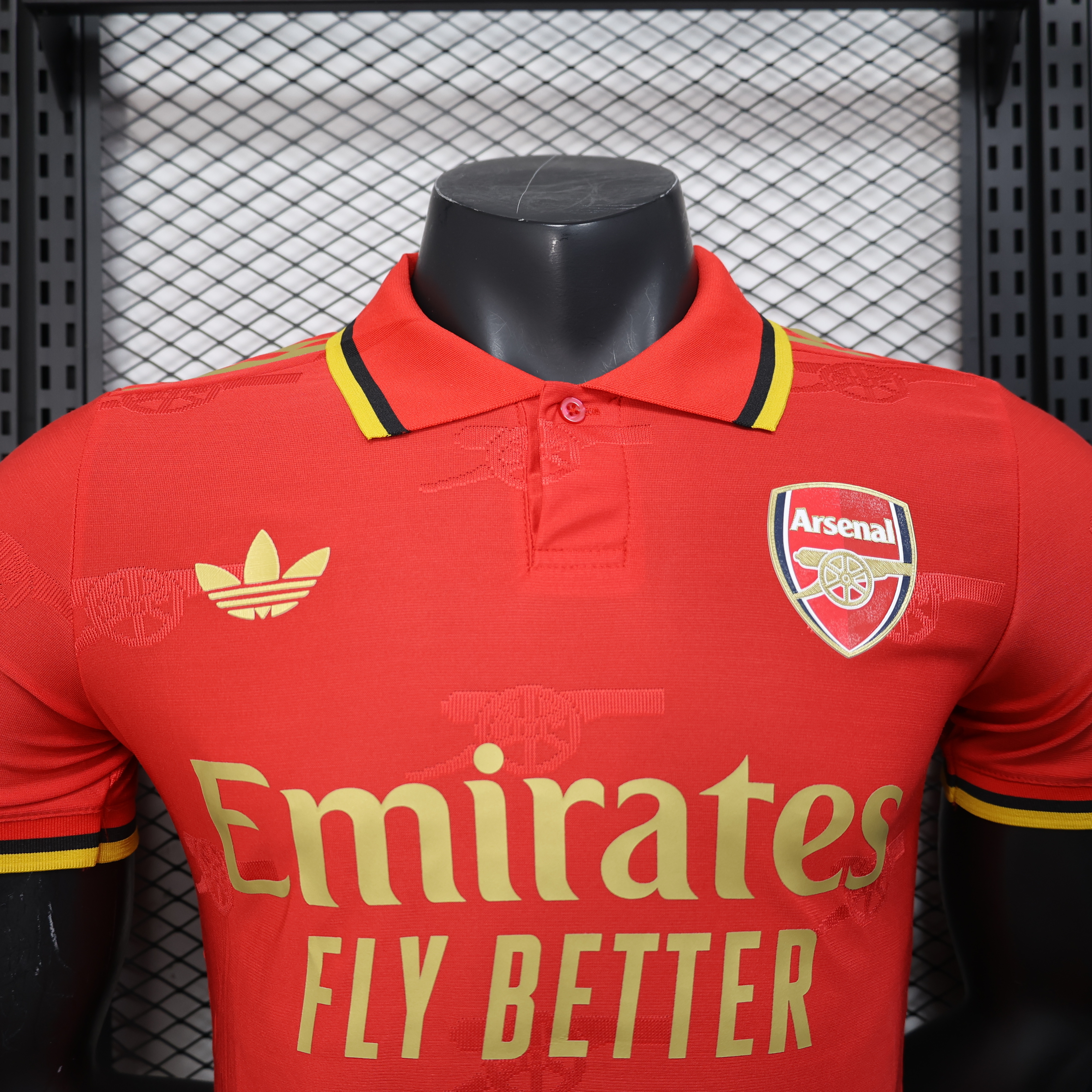 25-26 Arsenal Red Special Edition Kit Player Version Polo Sino Shirt AAAAJersey Supply Yupoo 2