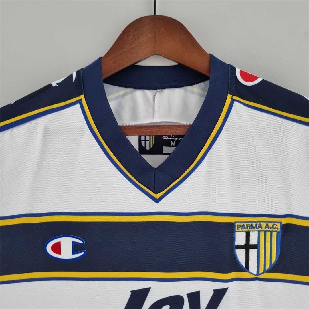 01-02 Parma away Cheap Football Kit 2