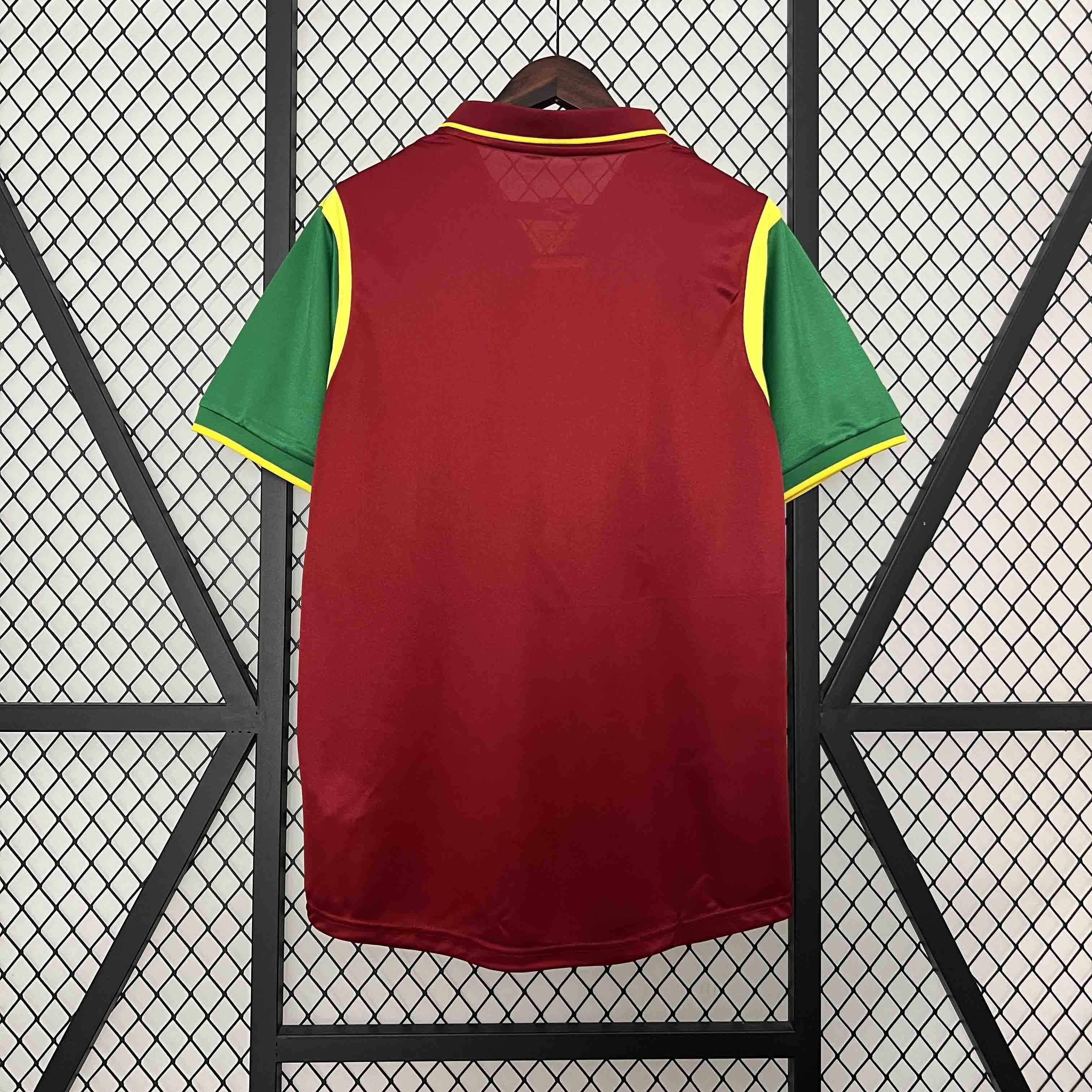 1999 Portugal Home Retro Kit Vintage Shirt Best Wholesale Yupoo 1