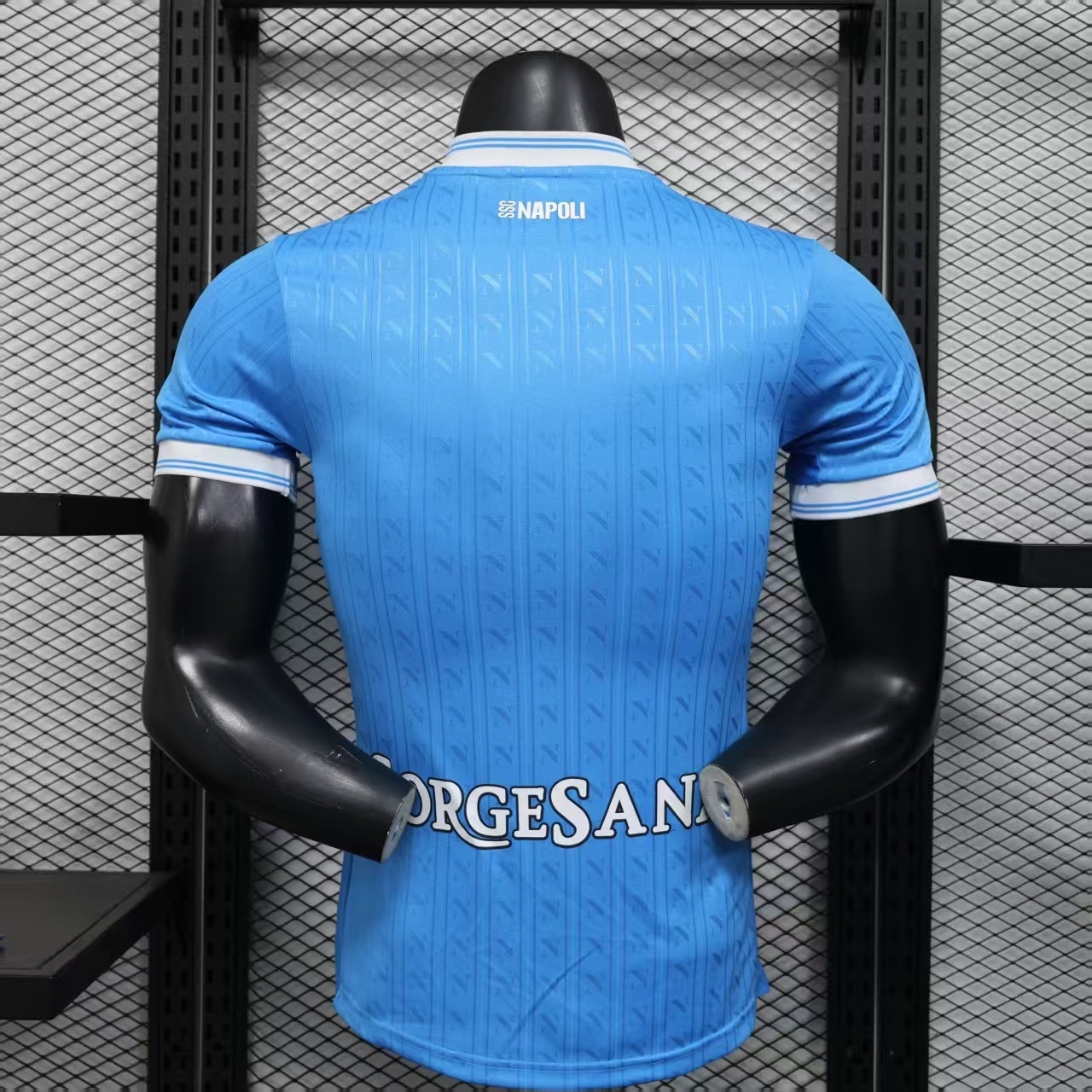 25-26 Napoli Home Player Version Kit Football T-Shirt Sport Summer Clothes AAAAJersey Supply Yu 1