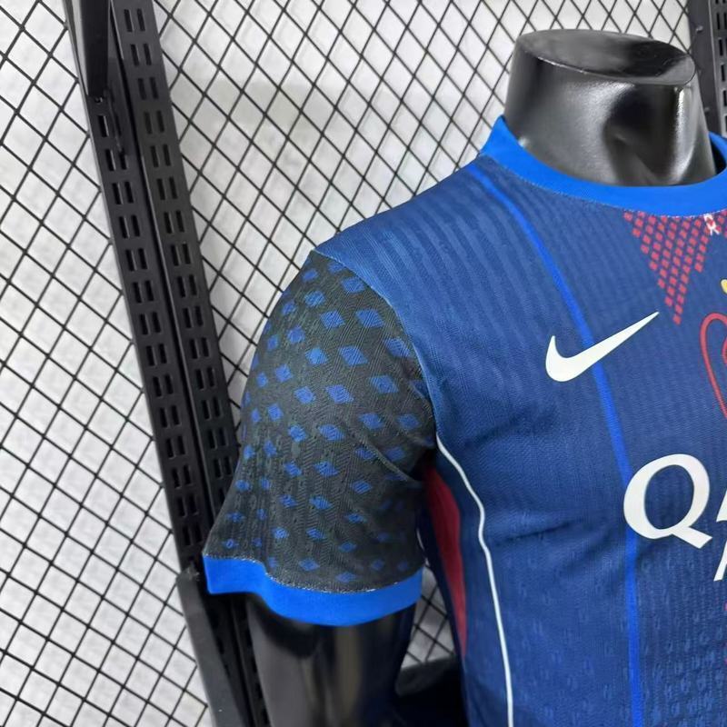 25-26 PSG Special Edition Kit Player Version Maillot été Soccer Sino Shirt AAAAJersey Yupoo 4