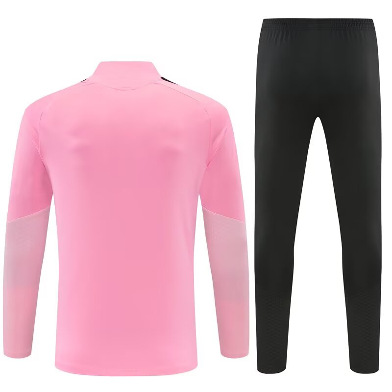 26-27 Inter Miami Mens Kit Pink Half Pull Training Suit Yupoo 7 4