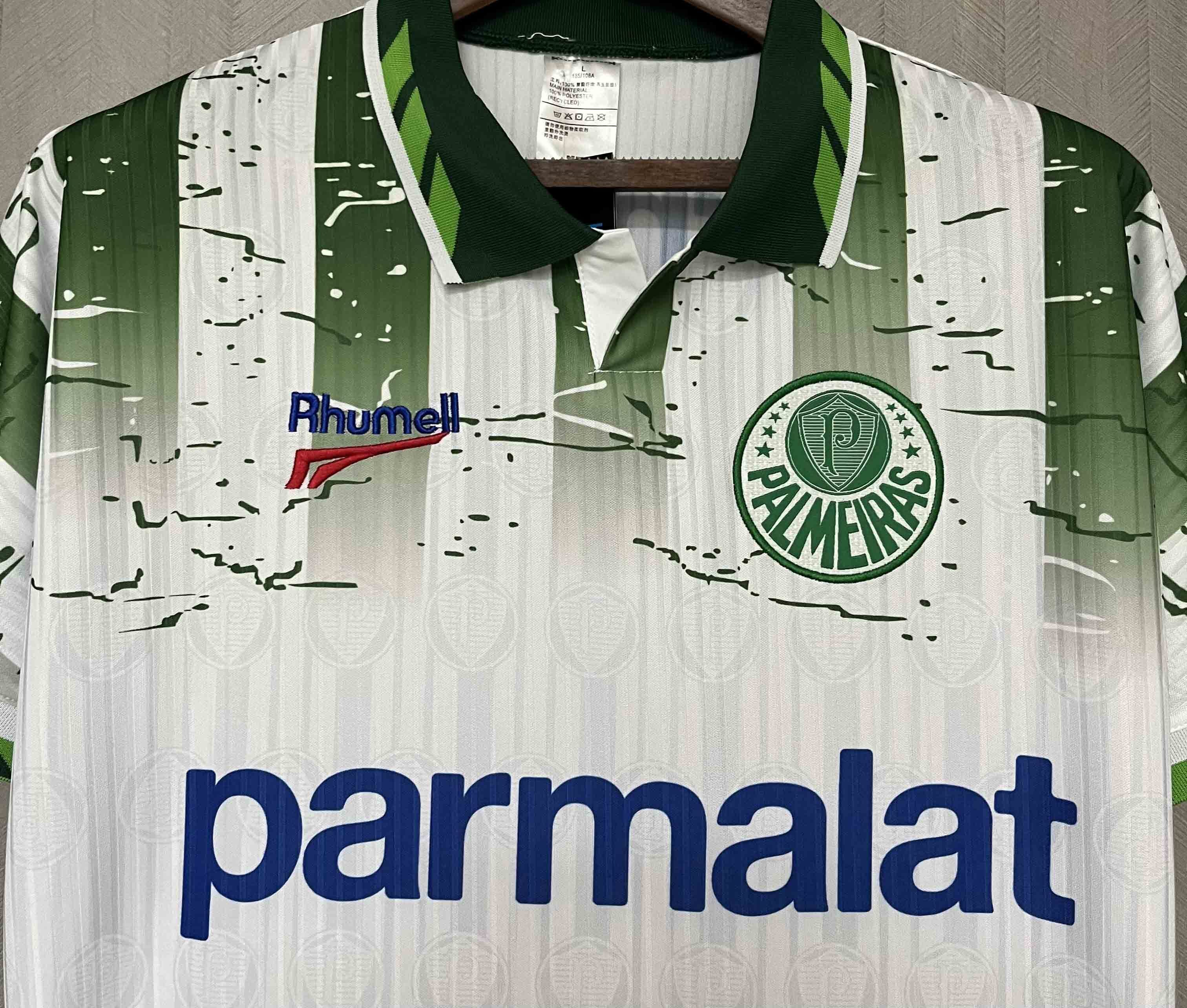 96-97 Palmeiras Away Retro Kit Football AAAAJersey Yupoo 4