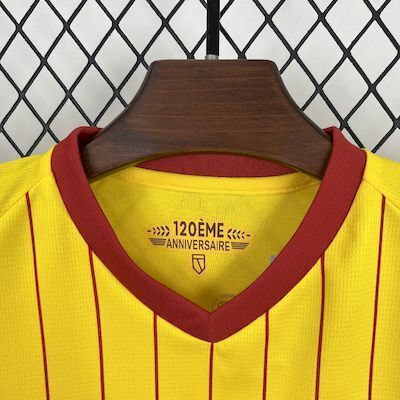 25-26 RC Lens Home Kid Kits Youth Apparels Sino AAAAJersey Supply Yupoo 6