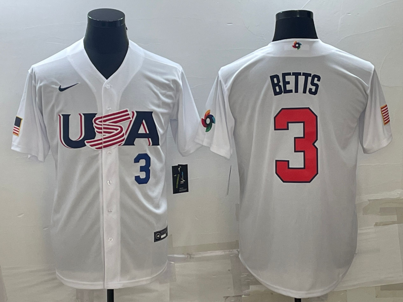 USA 2023 World Cup Baseball Jerseys 79