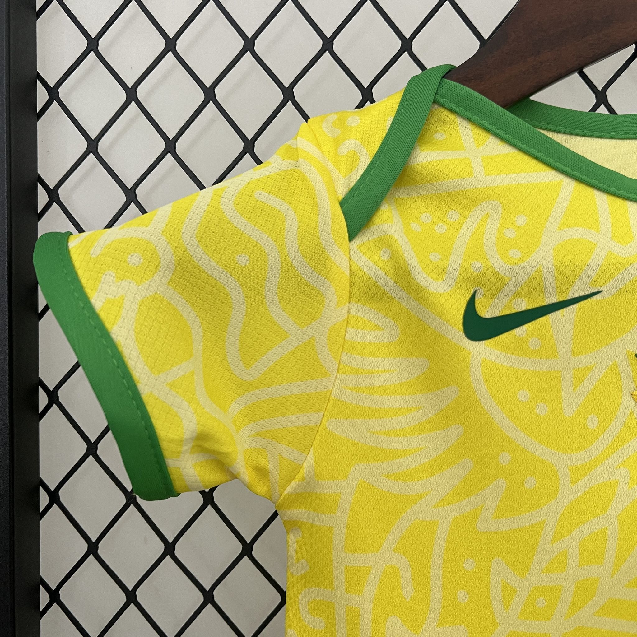 2024 Brazil Home Baby Uniform Best Wholesale Yupoo 5