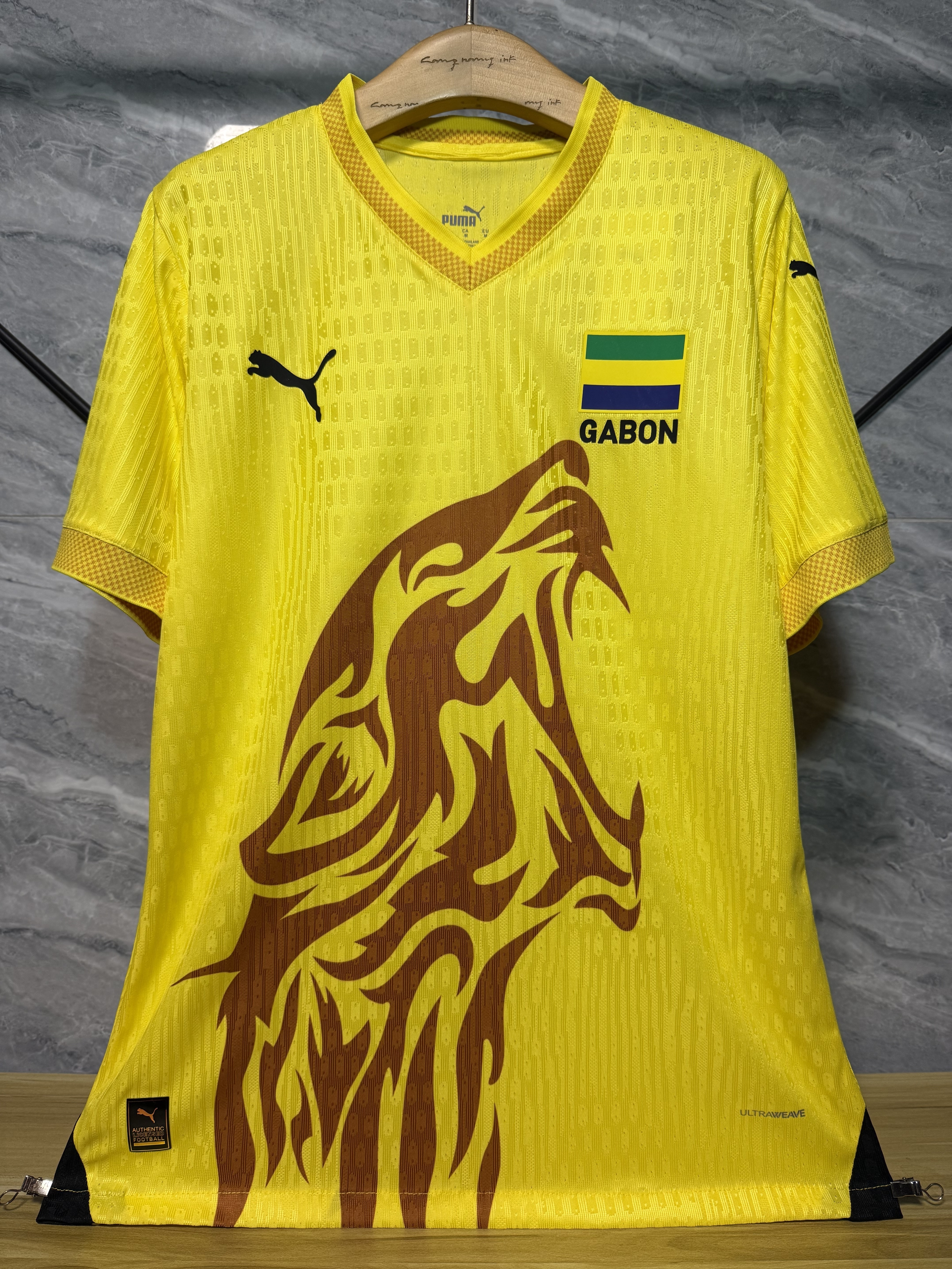 2026 Gabon Special Edition KIt Player Version Soccer T-Shirt AAAAJersey Supply Yupoo 1
