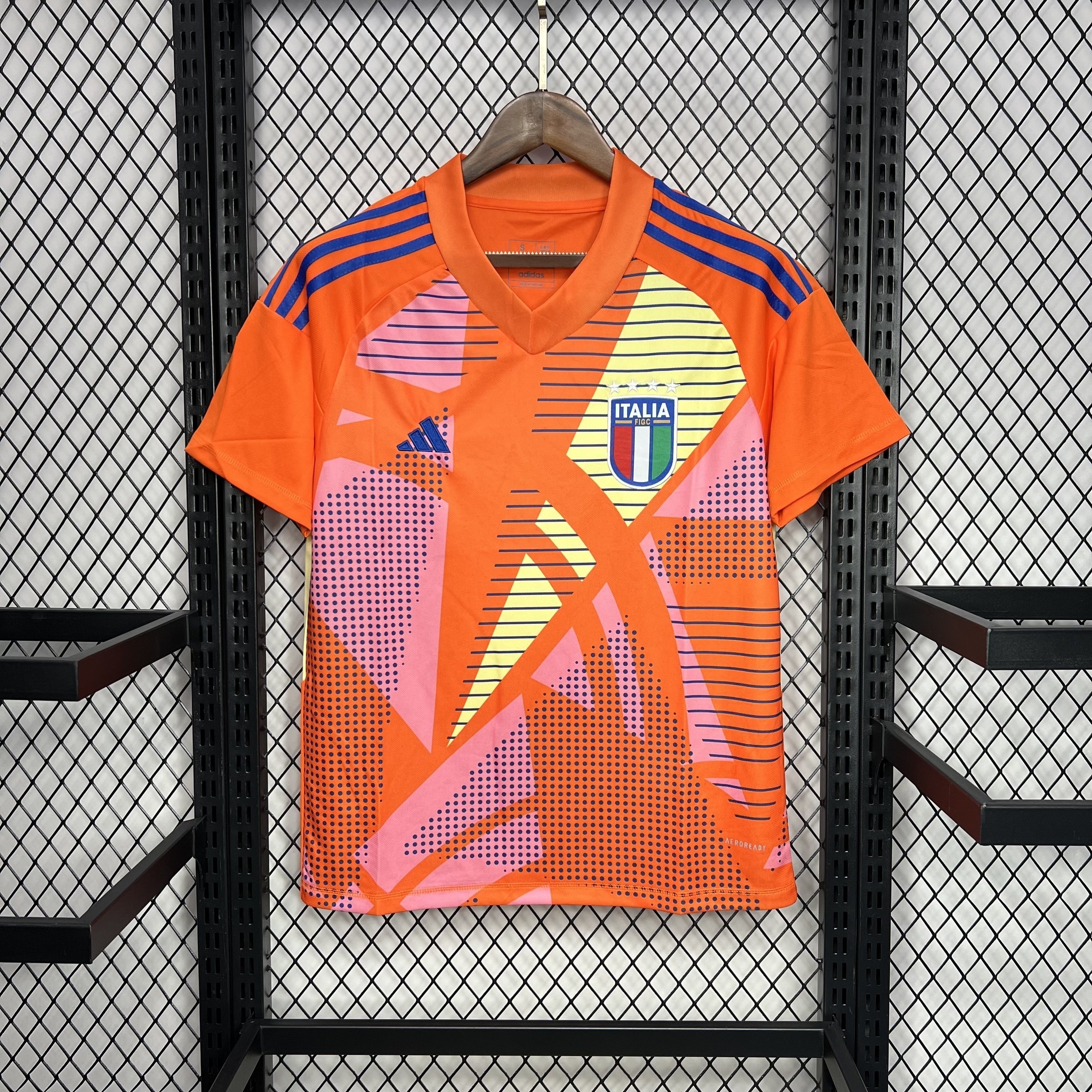 2024 Italy Euro Goalkeeper Kit Uniform Futbol T-Shirt AAAAJerseys Dropshipping Yupoo 3