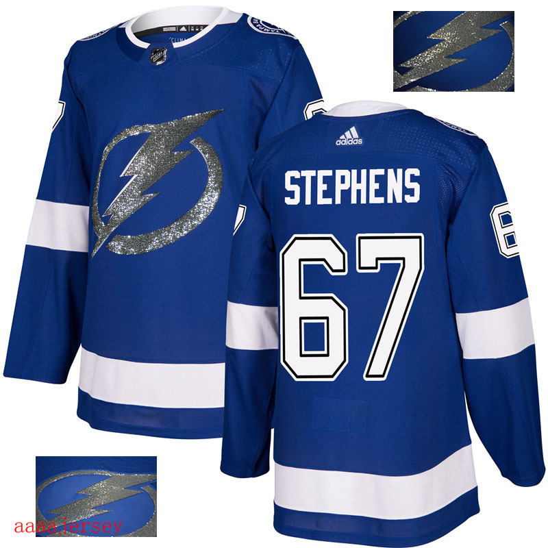 2018 Tampa Bay Lightning ice hockey jersey M-3XL 坦帕湾闪电队时尚亮片款冰球服 12