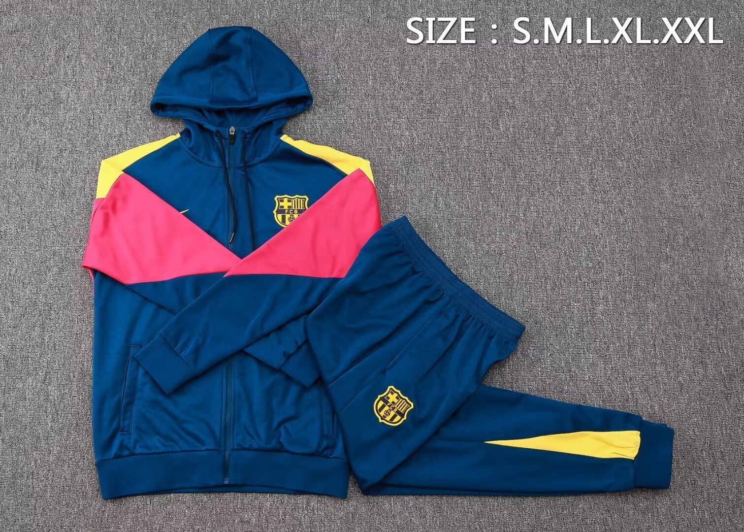 24-25 Barcelona Hoodie Jackets Football Shirts 1