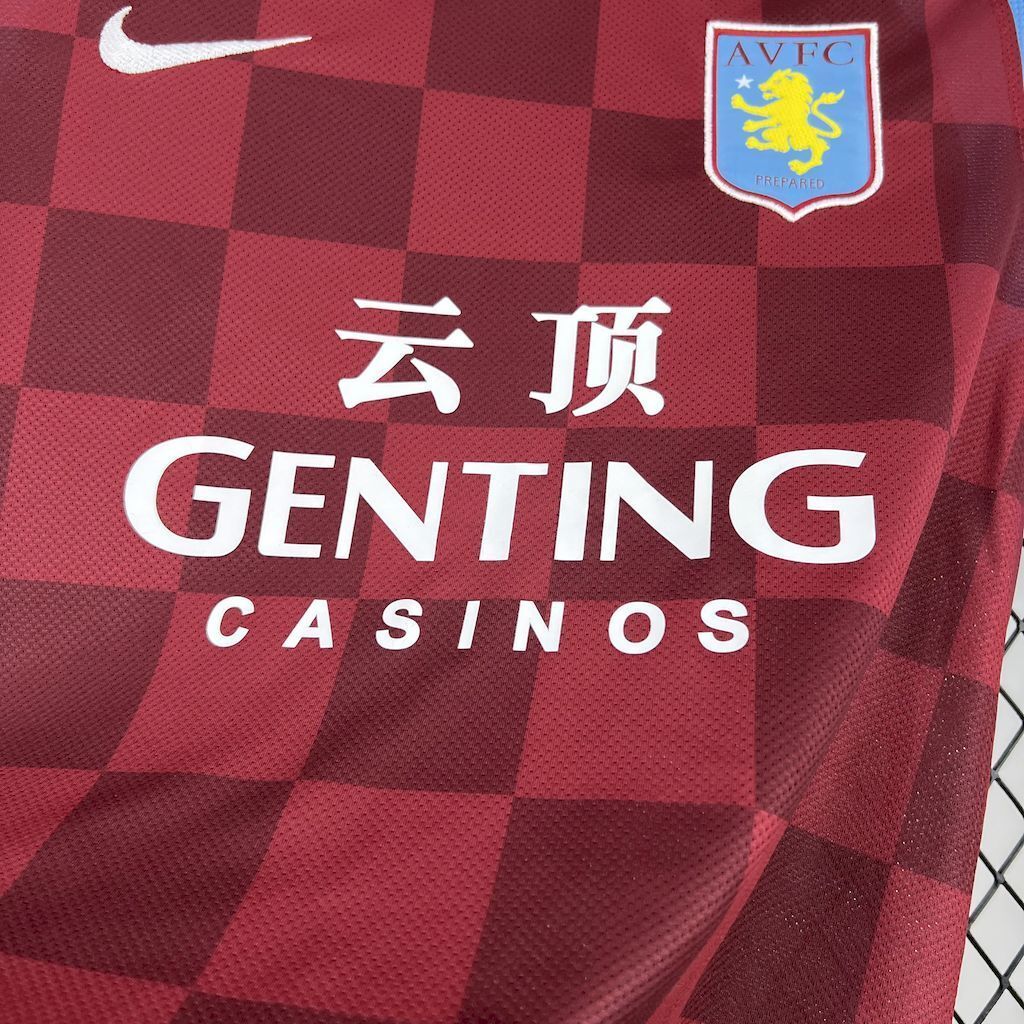 11-12 Aston Villa Home Retro Kit Vintage Shirt AAAAJersey Supply Yupoo 3