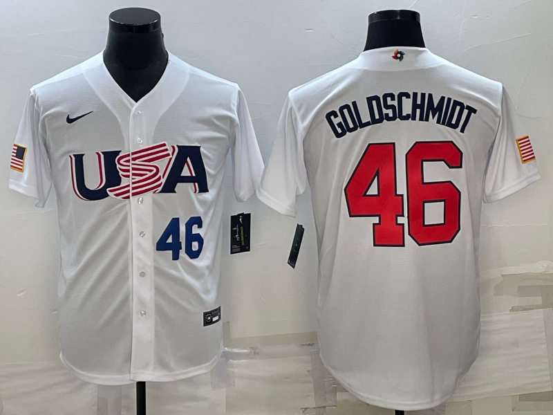 USA 2023 World Cup Baseball Jerseys 68