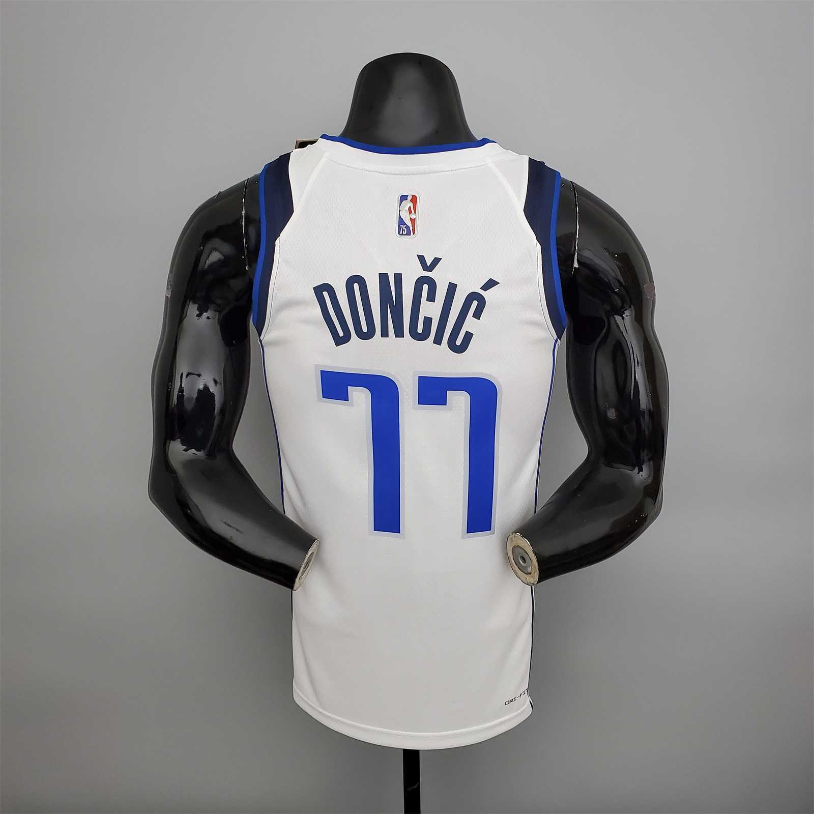 75th Anniversary Doncic#77 Lone Ranger White 6