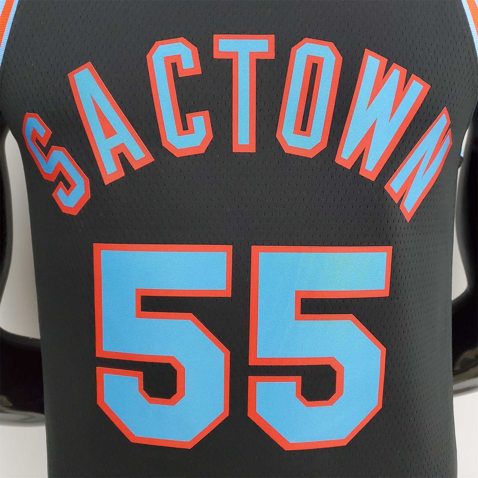 2021 Kings Williams#55 Black City Edition 5