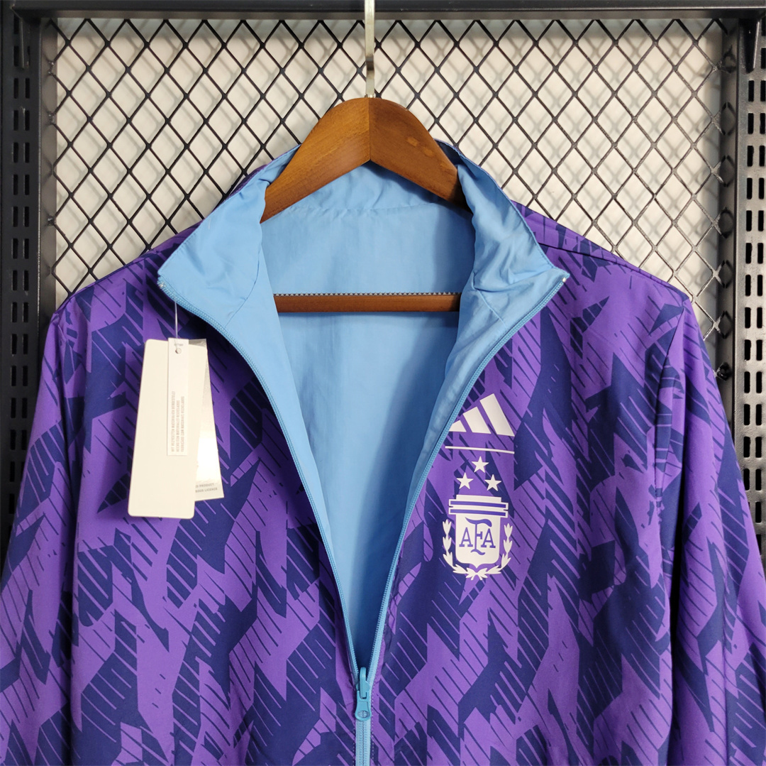 2023 Double-sided Windbreaker Argentina 3-star1684421236000 5