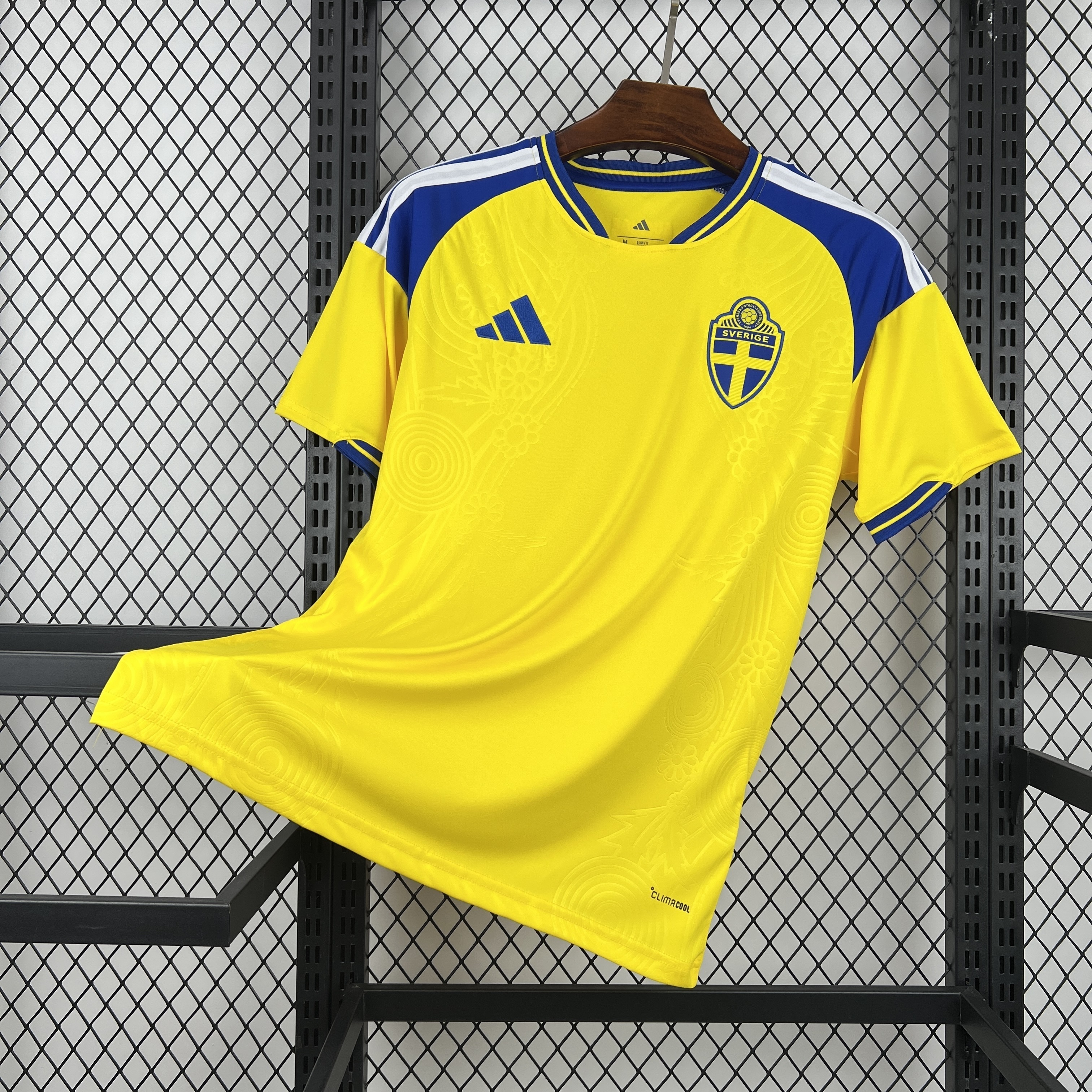 2026 Sweden World Cup Home Kit Football T-Shirt AAAAJerseys Supply Yupoo