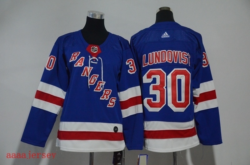 New York Rangers women Ice Hockey jersey S-XL 纽约游骑兵队女装冰球服 3