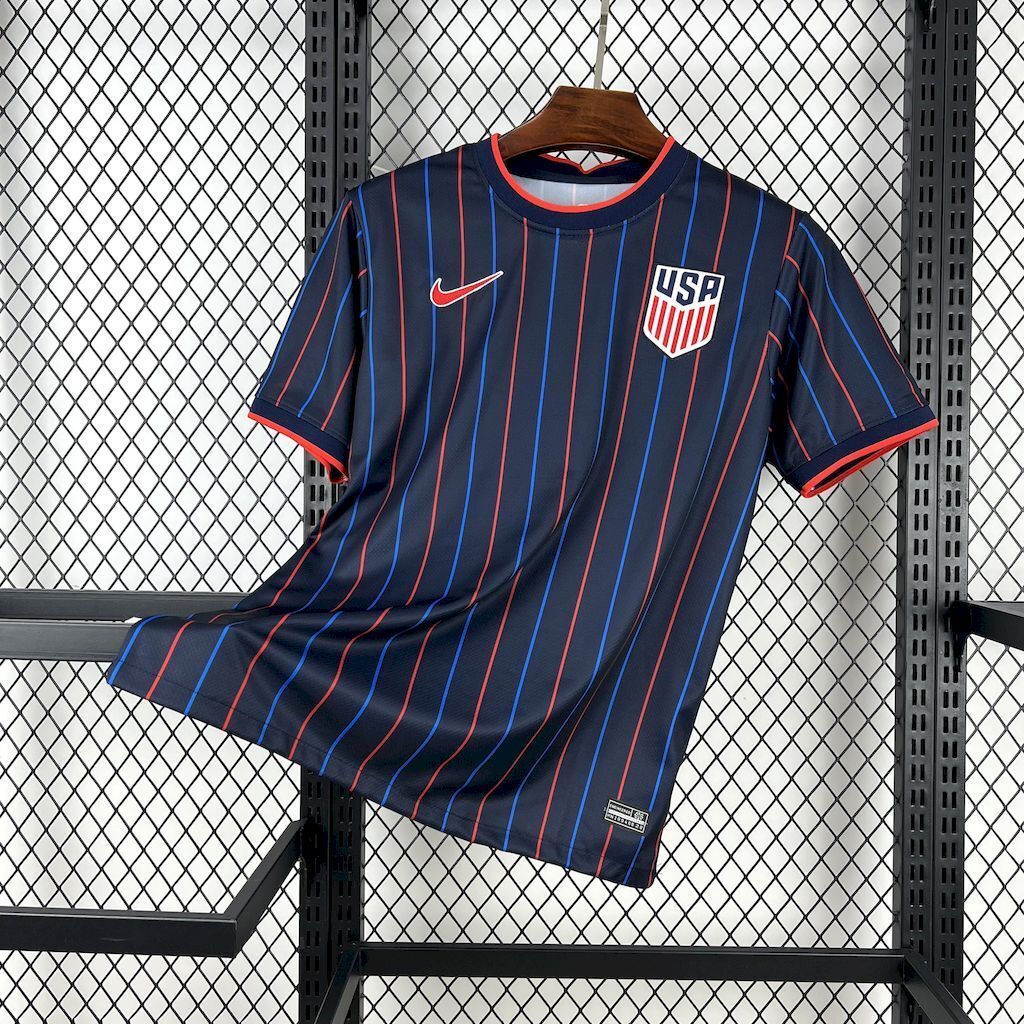 2025 USA Away Kit Soccer T-Shirt AAAAJersey Supply Yupoo